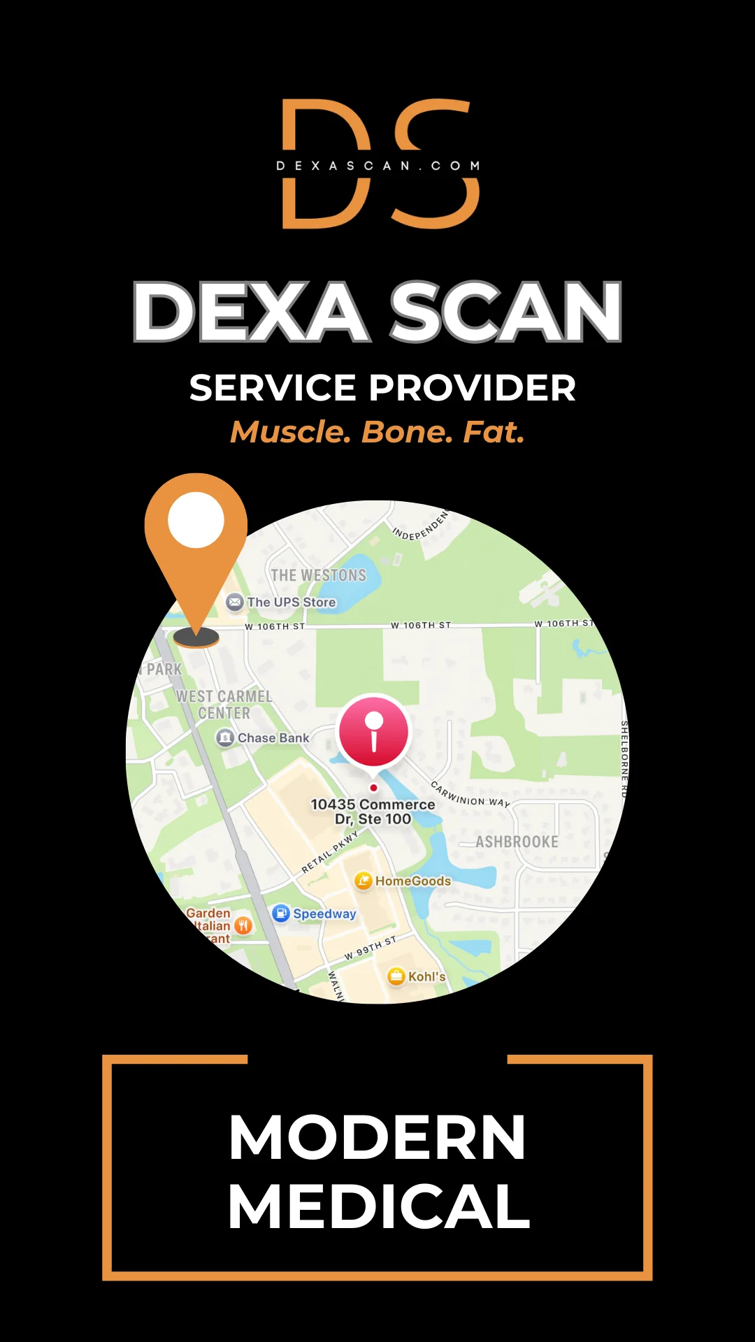 DEXA Scan, RMR, & VO2 Max (AMR) Test in Carmel, IN (Commerce Dr)
