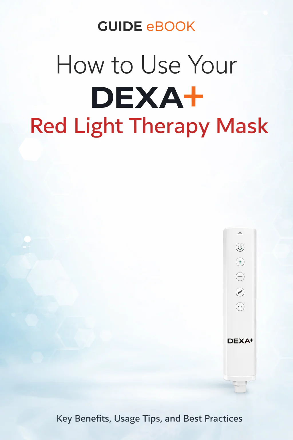 Guide to Using the DEXA+ Red Light Face Chest and Neck Mask
