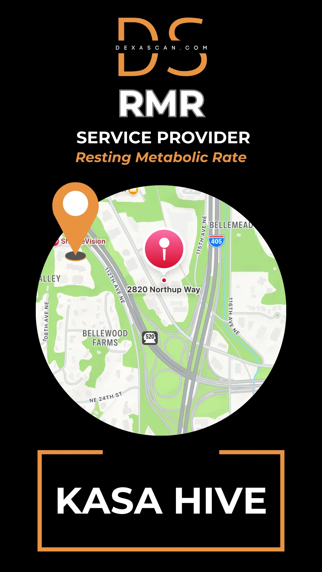 RMR Test in Bellevue, Washington (Northup Way)